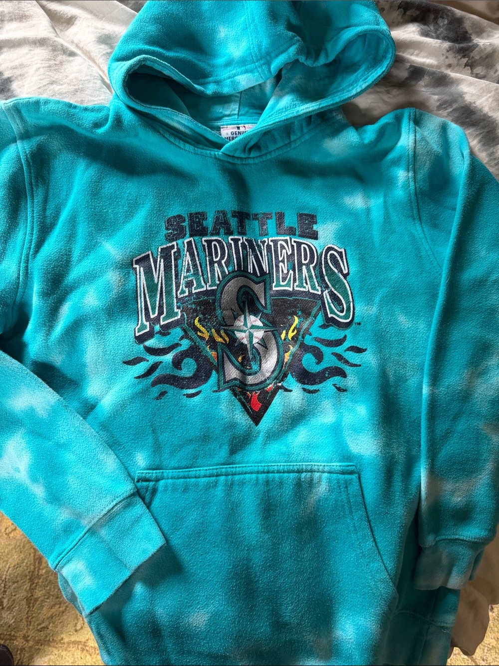 Genuine Merchandise Teal Seattle Mariners Kids Hoodie